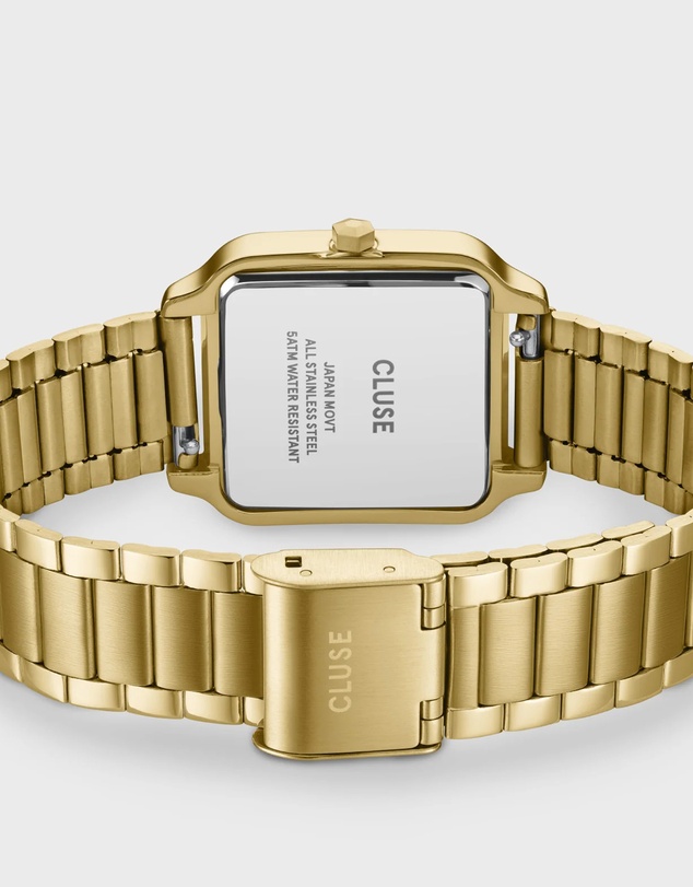 Cluse - Gracieuse Watch Steel, Sunray Textured, Gold Colour