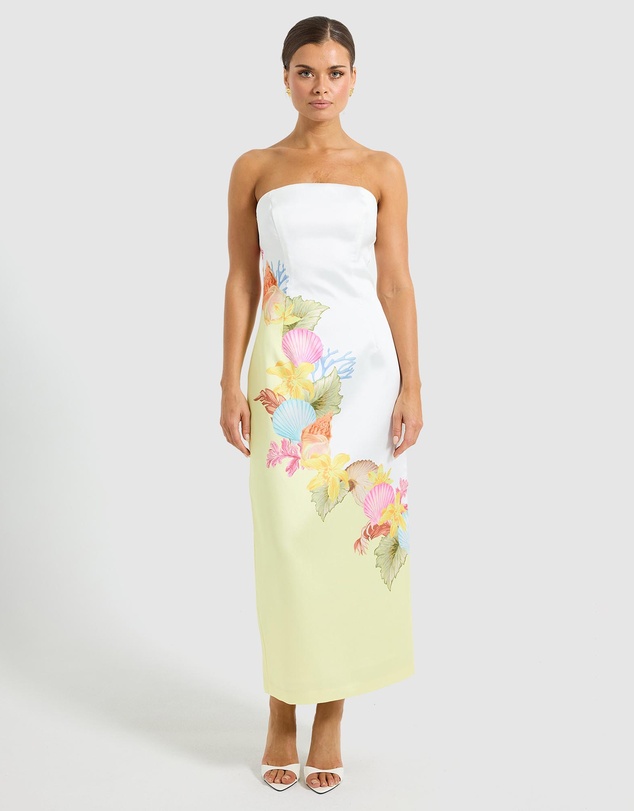 Pasduchas - Cove Strapless Midi Dress