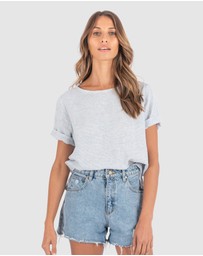 CAMIXA - Teena Linen T-shirt Top