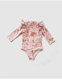 WITH LOVE FOR KIDS - Shimmy Long Sleeve Swimmers - Babies - Kids