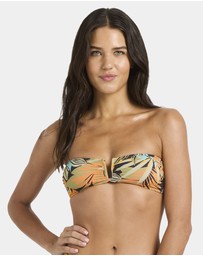 Billabong - Womens Des Tropiques Bandeau Bikini Top