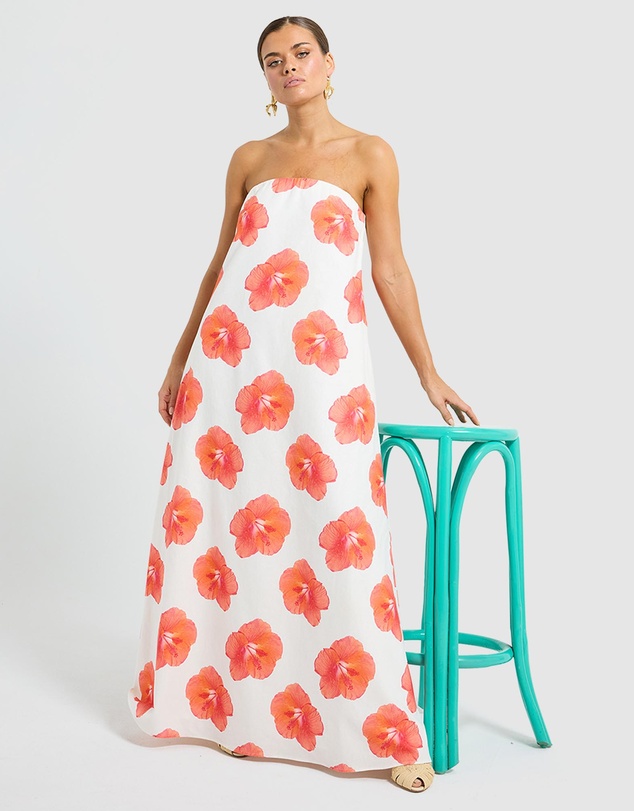 Pasduchas - Brielle Strapless Maxi Dress