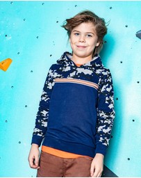 TYGO&vito - Contrast Camo Hoodie - Kids-Teens