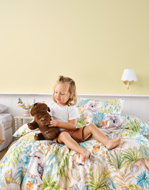Linen House Kids - Gum Leaf Gully Quilt Cover Set
