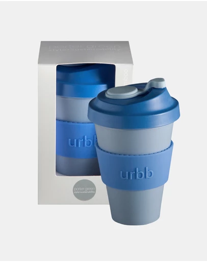 porter green - urbb | biodegradable bamboo coffee cup