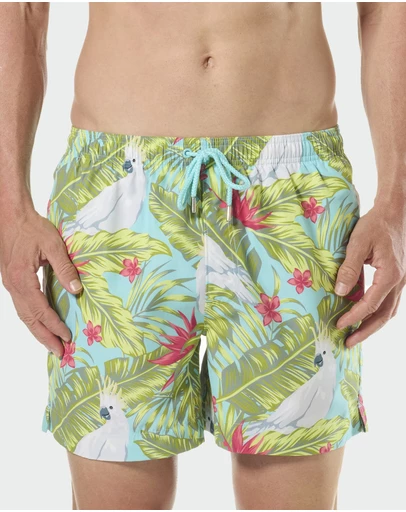 Mitch Dowd - Mitchdowd Cockatoo Paradise Swim Shorts
