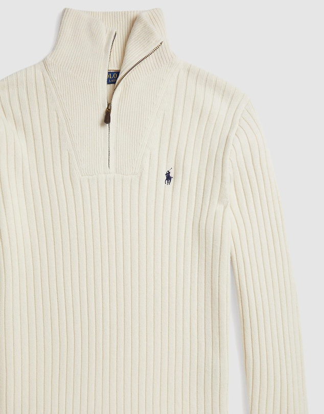 Polo Ralph Lauren - Rib-Knit Wool-Cotton Sweater
