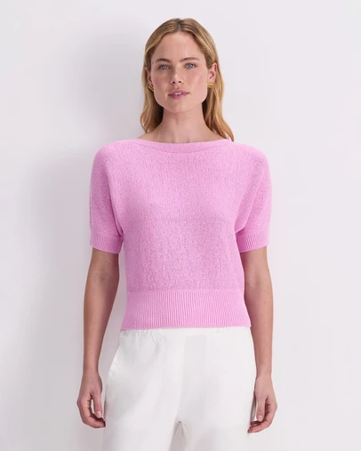 Sportscraft - Josie Tape Yarn Batwing Tee