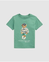 Polo Ralph Lauren - Polo Bear Cotton Jersey Tee - Babies-Kids