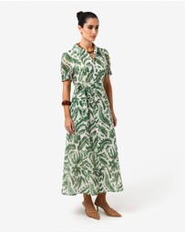Forcast - Tallulah Belted Shirt Dress