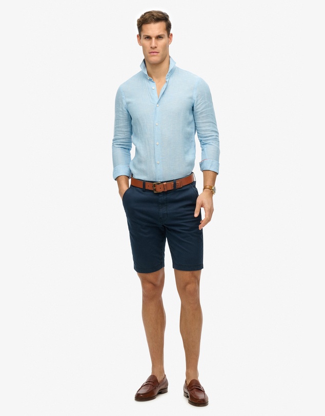 Superdry - Vacation Long Sleeve Linen Shirt