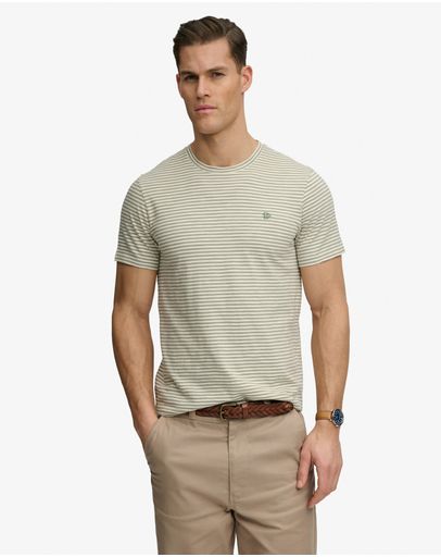 Silver Sage Chalk Stripe