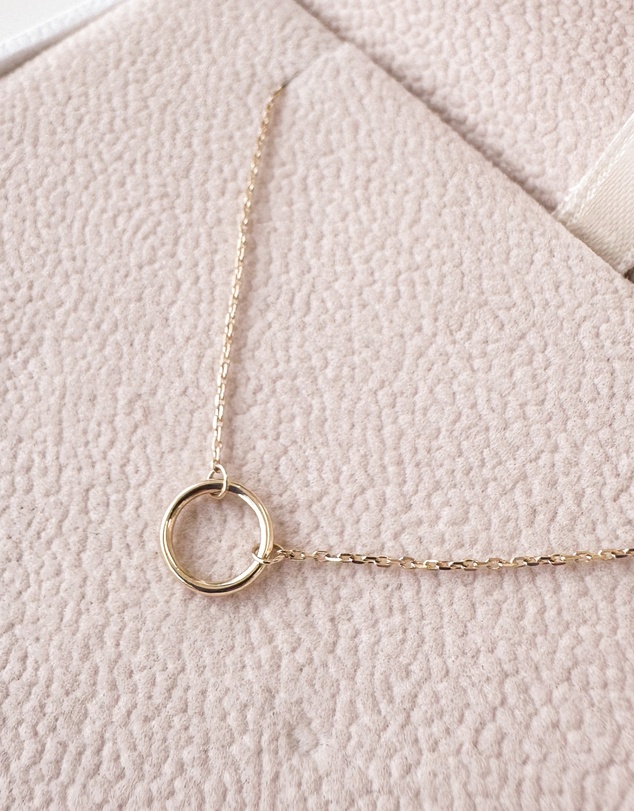 Luna Rae - Solid Gold - Eternity Necklace