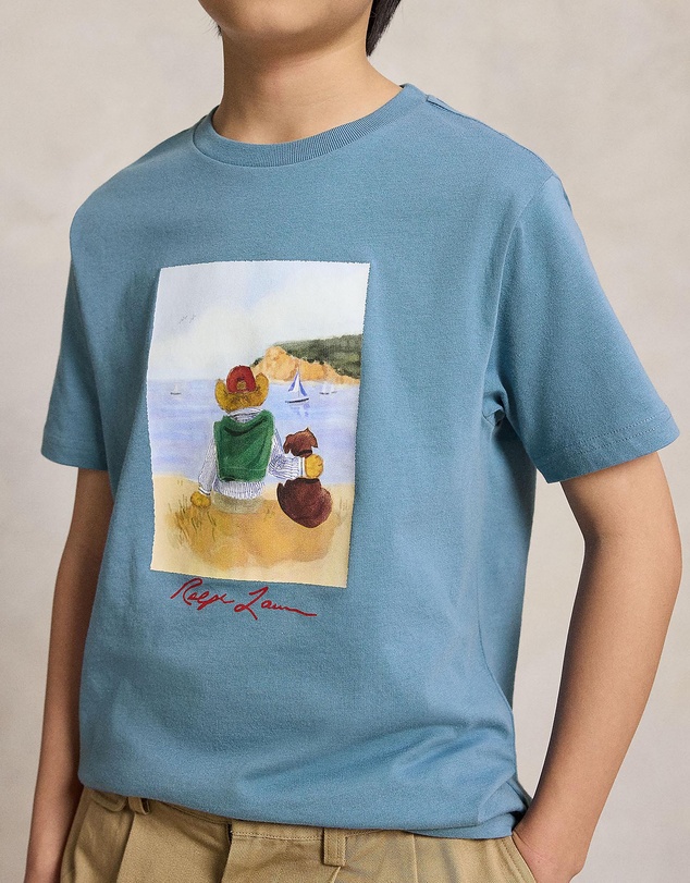 Polo Ralph Lauren - Polo Bear Cotton Jersey Tee - Kids