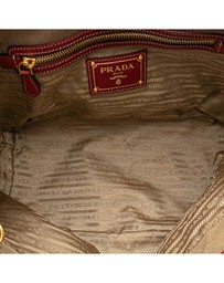 Pre-Loved by Azura Reborn - Pre-Loved Canvas Canapa Logo Bow Satchel