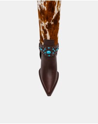 Steve Madden - Kolt-H Brown Multi Boots