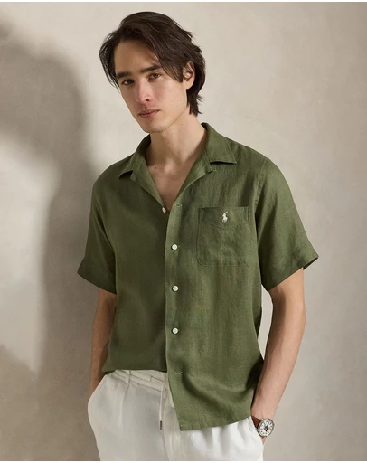 Polo Ralph Lauren - Classic Fit Linen Camp Shirt