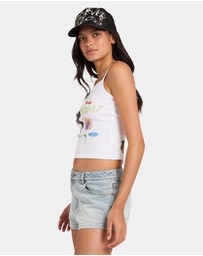 RVCA - Womens Dani Miller Strappy Tank Top