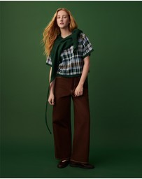 Kowtow - Chequered Tee