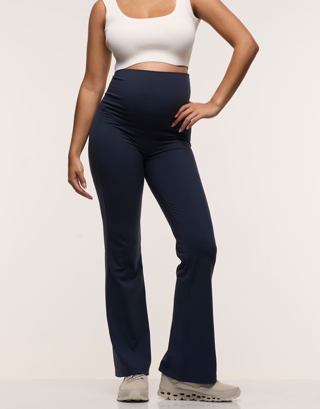 Soon Maternity - Straight Flare Overbelly Leggings