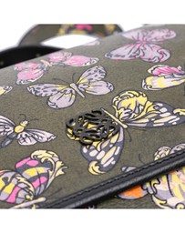Pre-Loved by Azura Reborn - Pre-Loved Tales of Spain Butterfly Printed Leather Anagram Crossbody