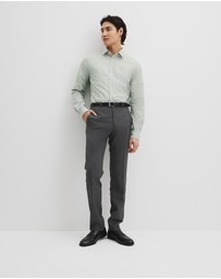 Country Road - Slim Fit Gingham Travel Shirt