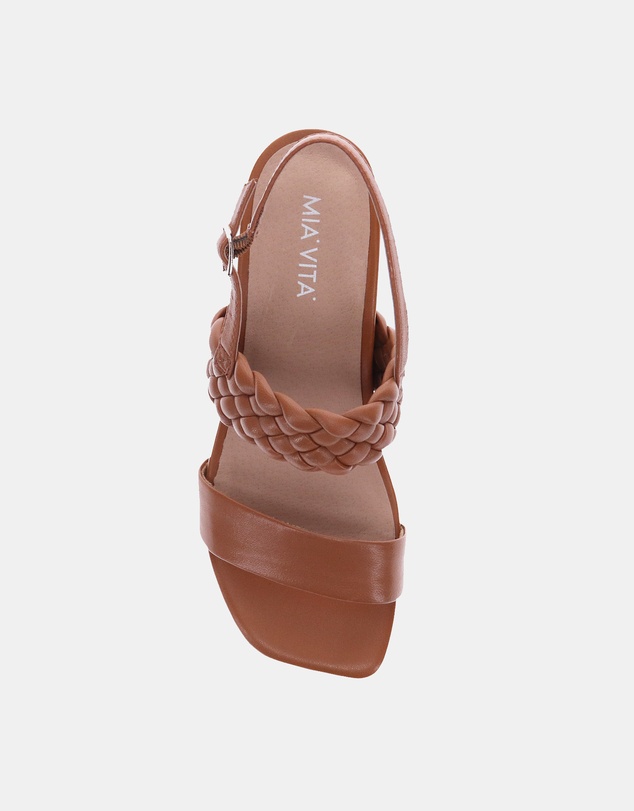 Mia Vita - Yuki Heeled Sandal - Tan