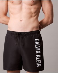Calvin Klein - Intense Power Medium Drawstring Swim Shorts