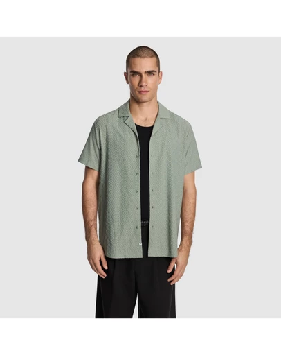 yd. - Murdock Textured Shirt