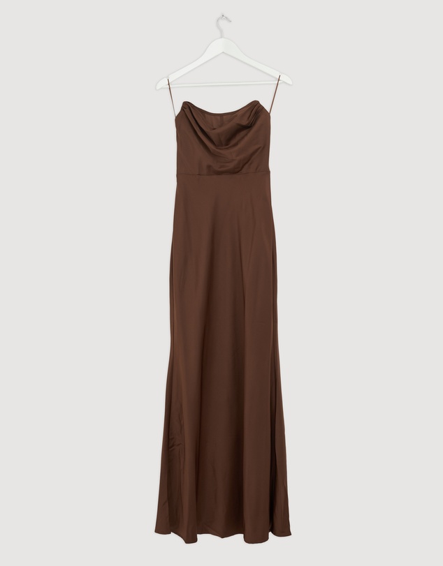 Revibe - Repaired CHANCERY Jada Strapless Corset Maxi Dress - AU 8