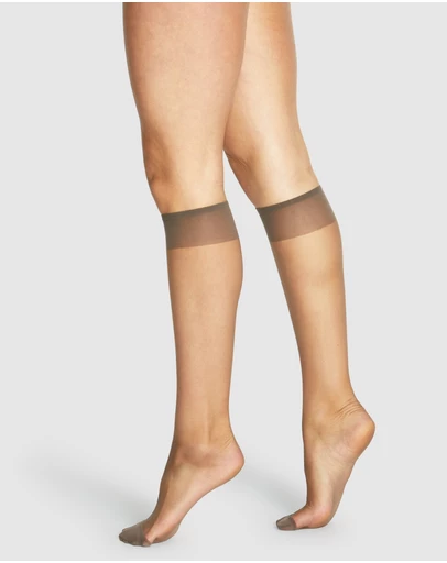 Levante - 5 Pack Ultra Sheer Knee High (2 Pair Per Pack)