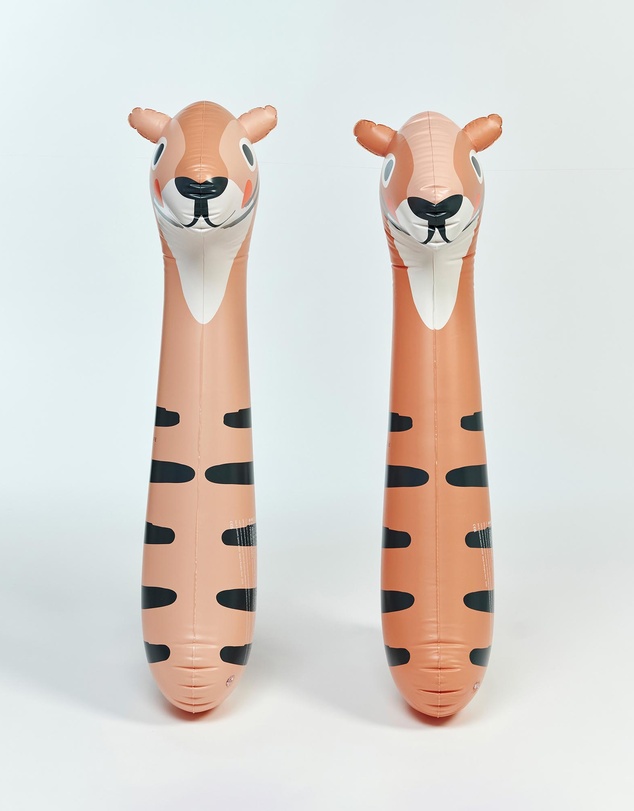 Sunnylife - 2-Pack Tino the Tiger Inflatable Noodle - Kids