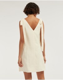 Amelius - Frankie Shoulder Tie Mini Dress