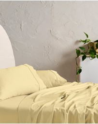 Linen House - Augusta 500TC Cotton Sateen Standard Pillowcase