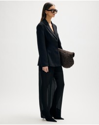 Minima Esenciales - Callan Sheer Wide Leg Pants