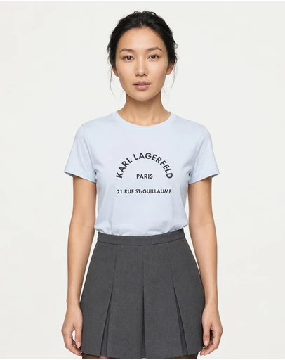 Karl Lagerfeld - Rue St-Guillaume Glitter T-Shirt