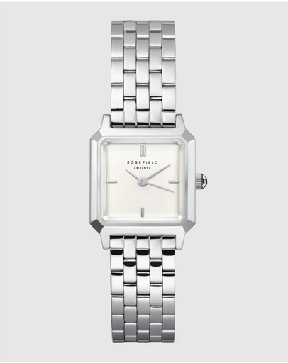 Rosefield - The Boxelle 24.5mm Silver-Tone Bracelet Watch