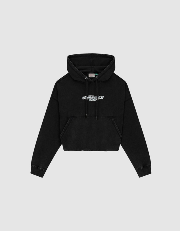 GUESS Originals - Guess Originals Bubble Hem Hoodie Sweatshirt