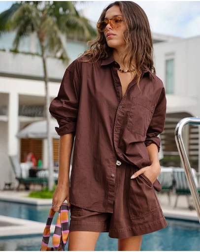 Ceres Life - Peta Oversized Shirt