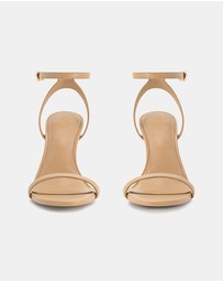 JW PEI - Alivia Gold Metal Heel Sandals