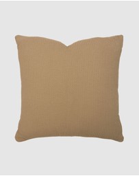 Bambury - Milo Waffle Square Cushion