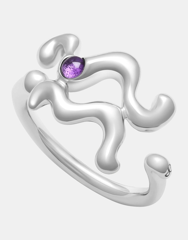 Graedance - Aquarius Amethyst Ring