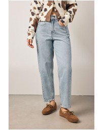 NEXT - 100% Cotton Arched Barrel Jeans