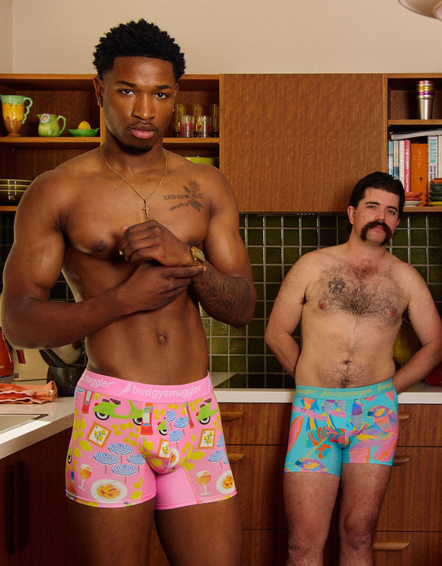 Budgy Smuggler - Men's Underwear Trunks in Pink Amalfi