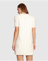 Belle & Bloom - Solana Boho Fringe Shift Mini Dress