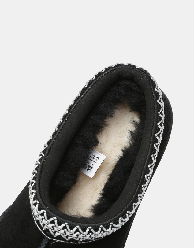 EVERAU - Australian Shepherd Ugg Hippie Cow Suede Upper House Shoes