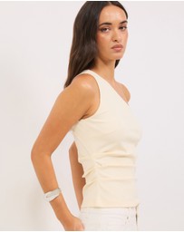 Calli - Emile One Shoulder Tank