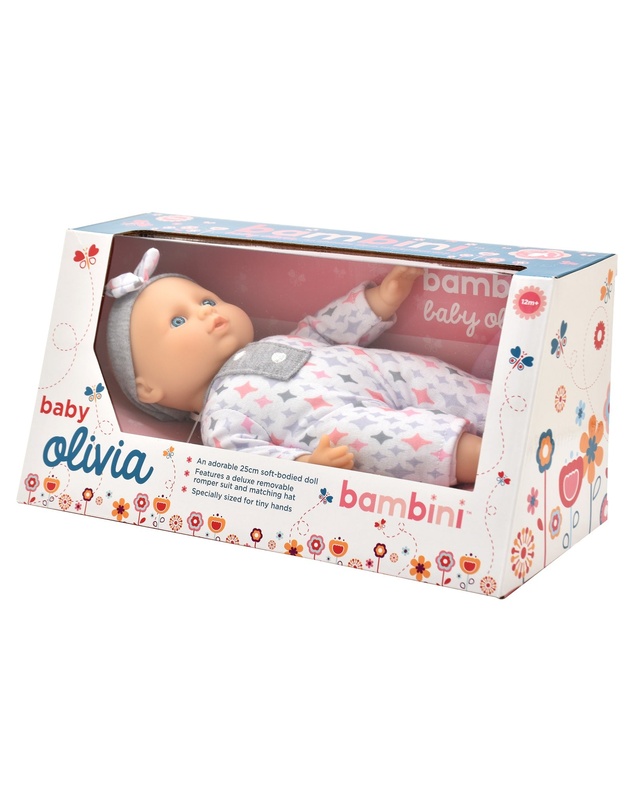 Bambini - Baby Olivia Doll - Assorted