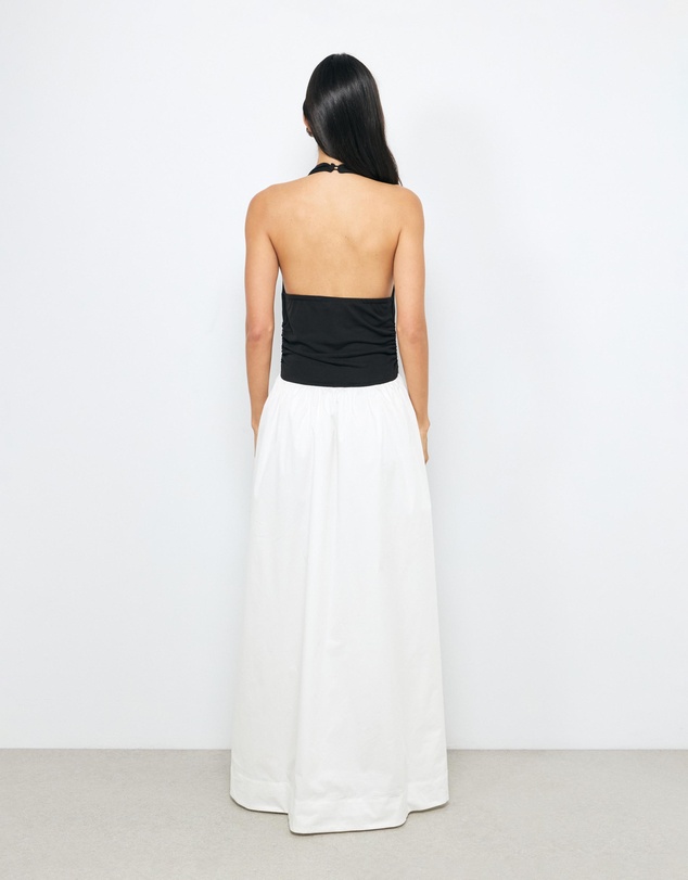 AERE - Jori Cowl Neck Midi Dress