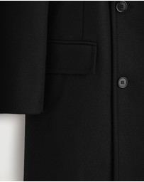 COS - Double-Breasted Wool Long Coat